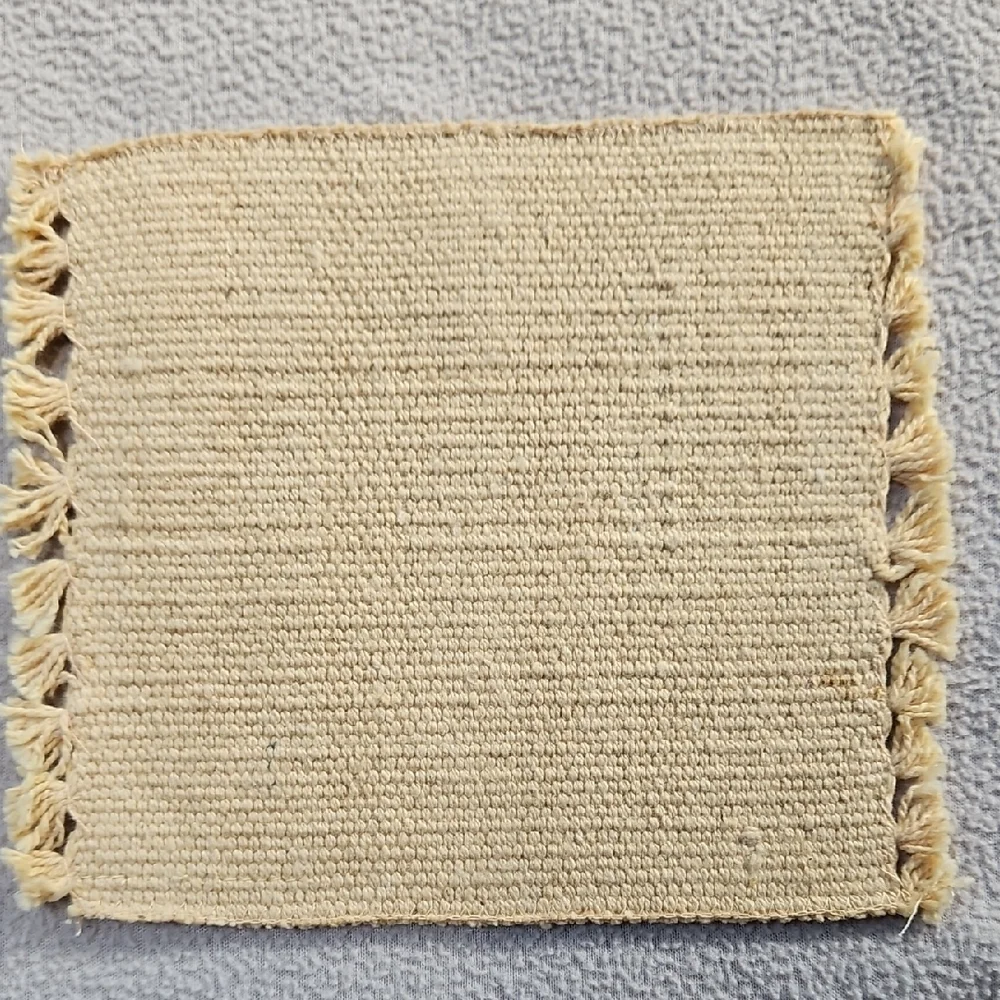 Handpainted Southwestern Handwoven Fringe Coasters Mug Rugs Set of 4